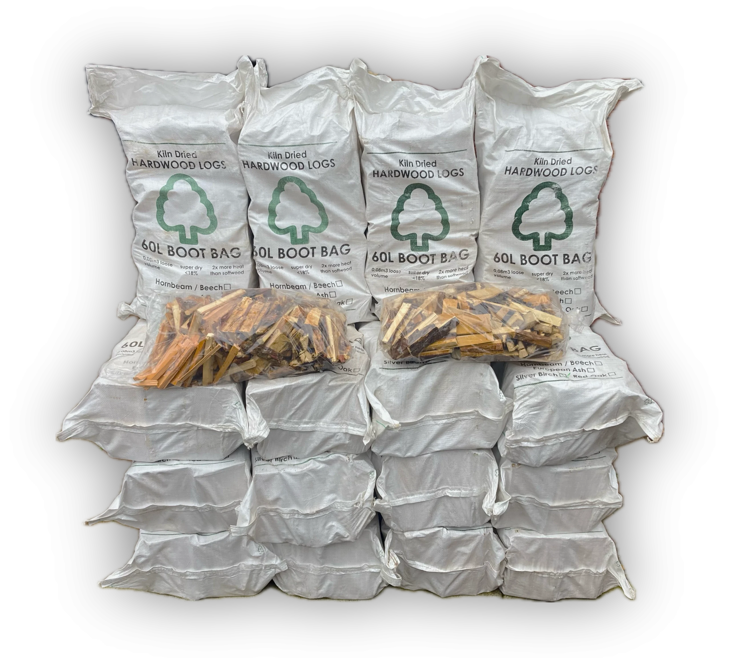 16 Pack Kiln dried firewood